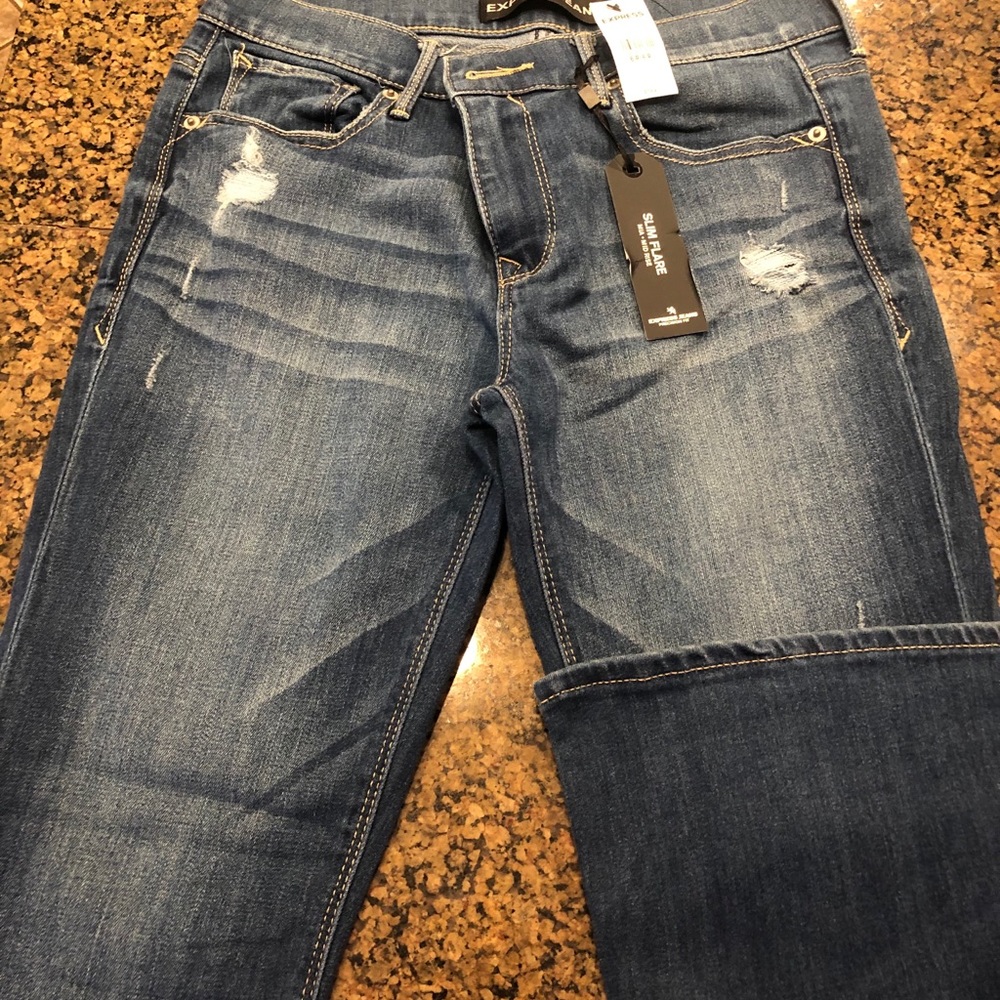Women’s Slim Flare Jeans - NWT size 6 EXPRESS